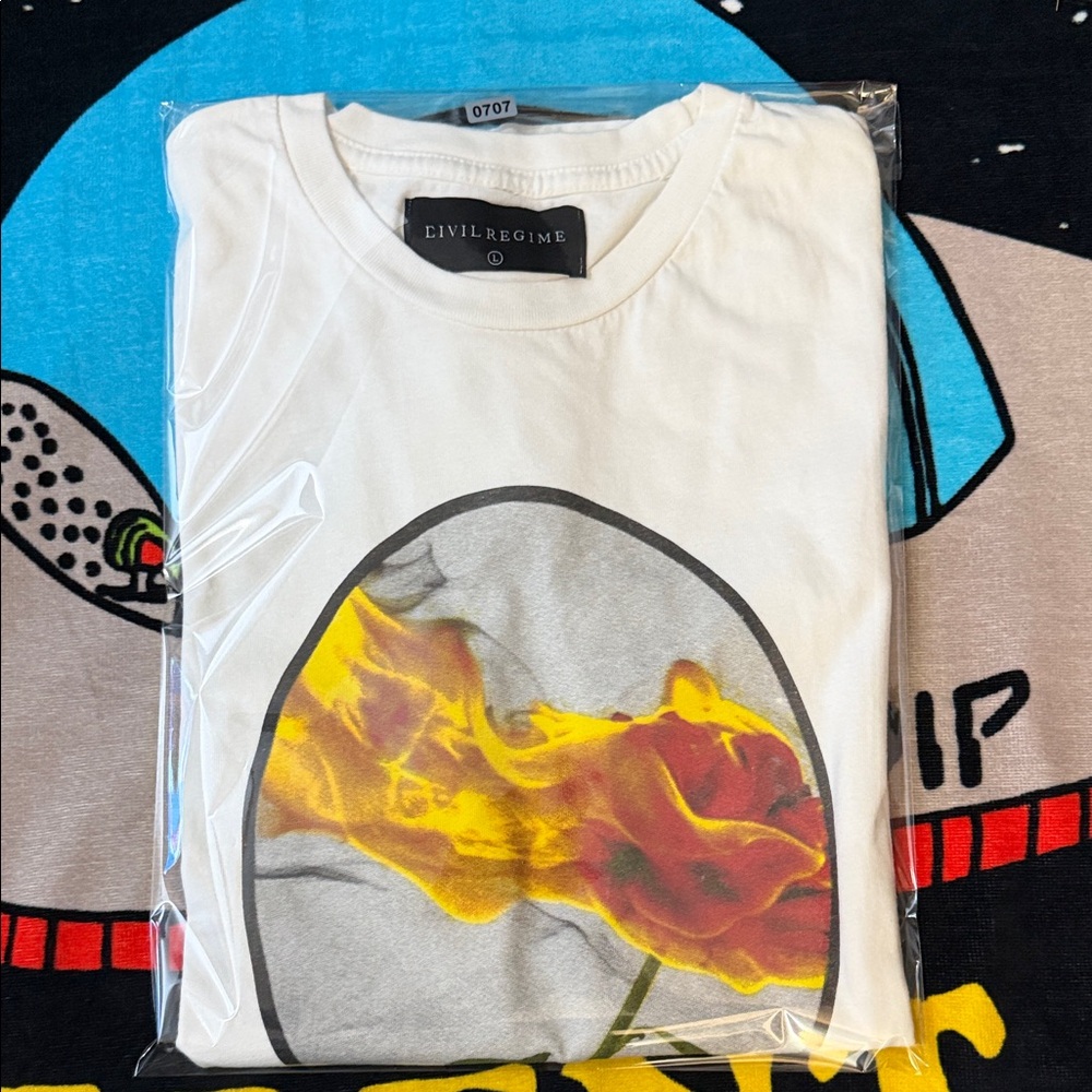 Civil Regime Blooming  Through Chaos Tee.    (Pre-owned ) - Picture 7 of 7